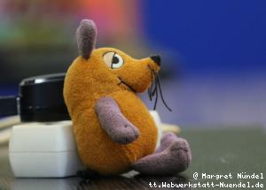 die Maus hat jetzt einen Platz in der 1. Reihe