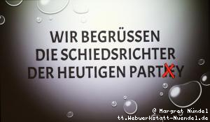 das Motto des Tages...