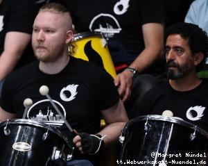 Aufw&auml;rmen: Ochsenhausener Fans