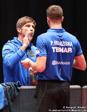 Trainer Grujic ber&auml;t Patrick Franziska (Saarbr&uuml;cken)