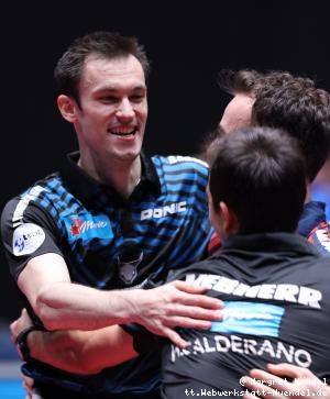Team Ochsenhausen ist gl&uuml;cklich: Stefan Fegerl