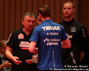 Miro Broda ber&auml;t Robin Devos (J&uuml;lich)