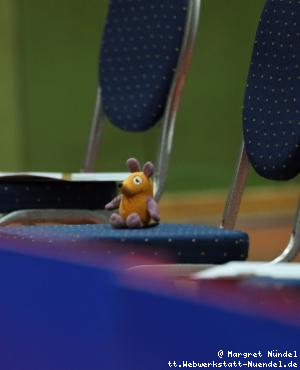 Maus mit Sicherheitsabstand