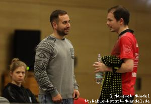 Tom Hei&szlig;e ber&auml;t Gianluca Walther (K&ouml;ln)