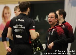 Damien Eloi ber&auml;t Sam Walker (K&ouml;ln)