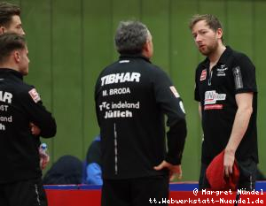 Miro Broda ber&auml;t Robin Devos (J&uuml;lich)