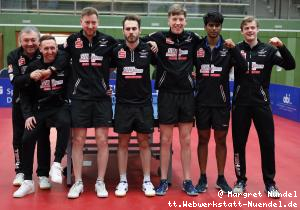 das siegreiche Team