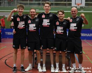 das siegreiche Team:<br />Manuel Prohaska, Marc Preuss, Barry Berben, Kas van Oost, Guido Dickmeis
