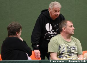 J&uuml;licher Fans in der Pfaffenberg-Turnhalle