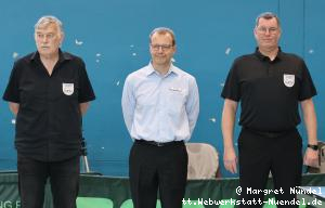 Die Schiedsrichter heute: Gerhard Baltha, Eike Gersdorf, Michael Mielczarek