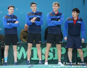 Team Velbert: Timotius K&ouml;chling, Anton Limonov, Wim Verdonschot, Liang Qiu (v.r.n.l.)