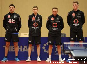 Team J&uuml;lich: Muhammed Emin Akar, Johann Magnus Mahl, Marc Preuss, Barry Berben (v.l.n.r.)
