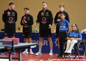 Team J&uuml;lich: Barry Berben, Kas van Oost, Robin Devos, Laurens Devos (v.l.n.r.)