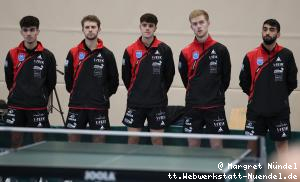Team Lampertheim: Miguel Angel Pantoja, Alvaro Gainza, Miguel Nunez, Martin Buch Andersen, Navid Shams (v.l.n.r.)