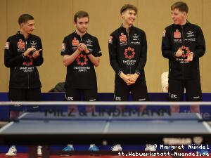 Team J&uuml;lich: Johann Magnus Mahl, Jens Lindemann, Manuel Prohaska, Barry Berben (v.l.n.r.)