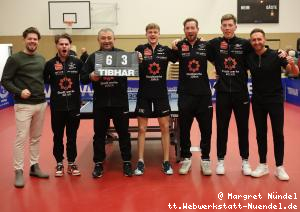 Das siegreiche Team: Lukas Kneier, Kas van Oost, Miro Broda, Laurens Devos, Robin Devos, Barry Berben, Marc Preuss (v.l.n.r.)