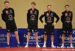 Team J&uuml;lich: Barry Berben, Manuel Prohaska, Marc Preuss und Johann Mahl (v.l.n.r.)