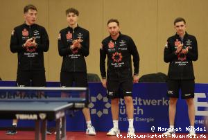 Team J&uuml;lich: Barry Berben, Manuel Prohaska, Marc Preuss, Johann Magnus Mahl (v.l.n.r.)