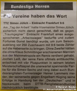 Nachbericht zum Spiel am 01.05.1980