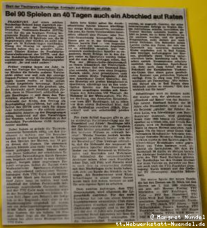 Vorbericht zum Spiel am 01.09.1979