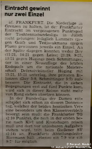 Nachbericht zum Spiel am 24.10.1978