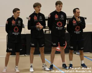 Team J&uuml;lich: Johann Magnus Mahl, Manuel Prohaska, Barry Berben, Dragos Olteanu (v.l.n.r.)