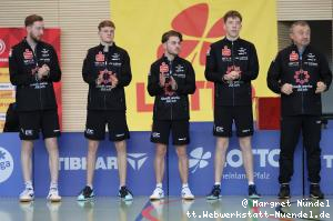 Team J&uuml;lich: Robin Devos, Laurens Devos, Kas van Oost, Barry Berben (v.l.n.r.)